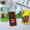 Cute D-Domo-kun Phone Case For Samsung Galaxy S21 S22 S23 S24ULTRA S25ULTRA FE Ultra Plus5G A52S S26 Soft Cover