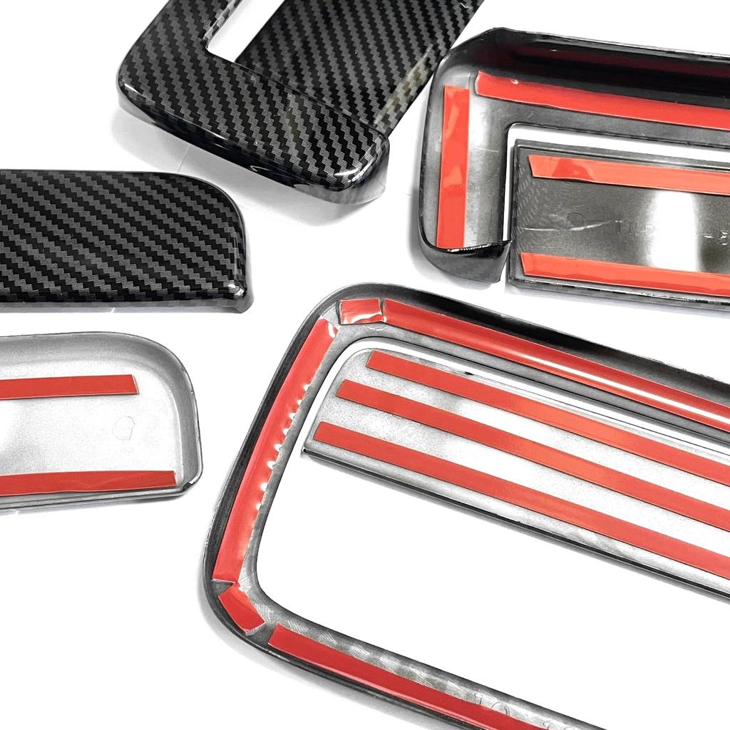 CGP Carbon Fiber Door Handle Covers for Toyota Atrai and Hijet Cargo (8-Piece Set) (S700V/S710V) (D4602D-5754)