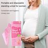 10PCS Disposable Female Urination Device Hygienic Leak-Proof Stand Up Portable Pee Paper Cup Foldable Women Urinal Funnel
