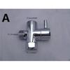 DN15 DN20 1/2" 3/4" Faucet Switch Adapter Kitchen Sink Splitter Diverter 3-Way Valve Water Tap Connector for Toilet Bidet Shower