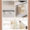 Transparent Wall Mount Can for Kitchen, Foldable No-Drill Hanging Storage
