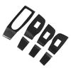For Mazda 3 BP -  2024 2025 Stainless Steel Window Switch Panel Adjust Cover Trim Stickers Strips Garnish Decoration