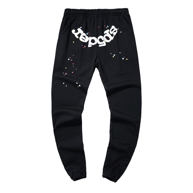 Sp5der Streetwear Hoodie With 3D Puff Print 555555 Design Unisex Oversized Cotton Pullover Youth Casual Wear
