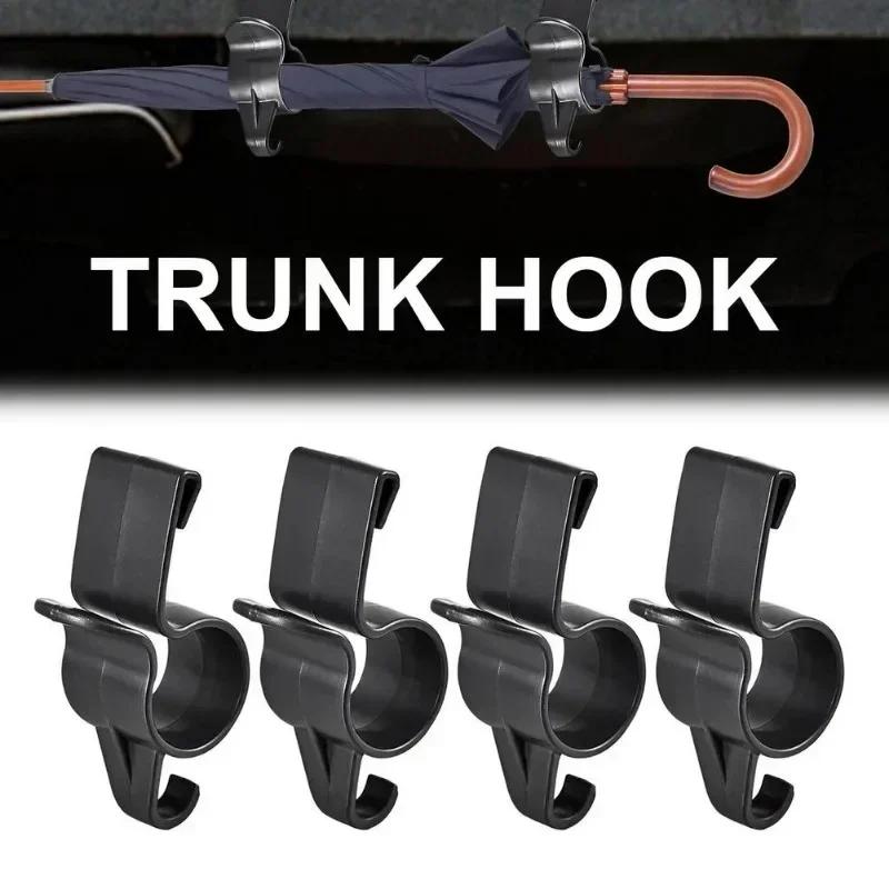 New 1/4pcs Car Umbrella Holder Trunk Umbrella Storage Organizer Mount Hook Mini Hanger Holders Auto Interior Accessories