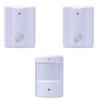 Ultra-Long Range Infrared Sensor Battery-Powered Doorbell with Split Design and Alarm Feature