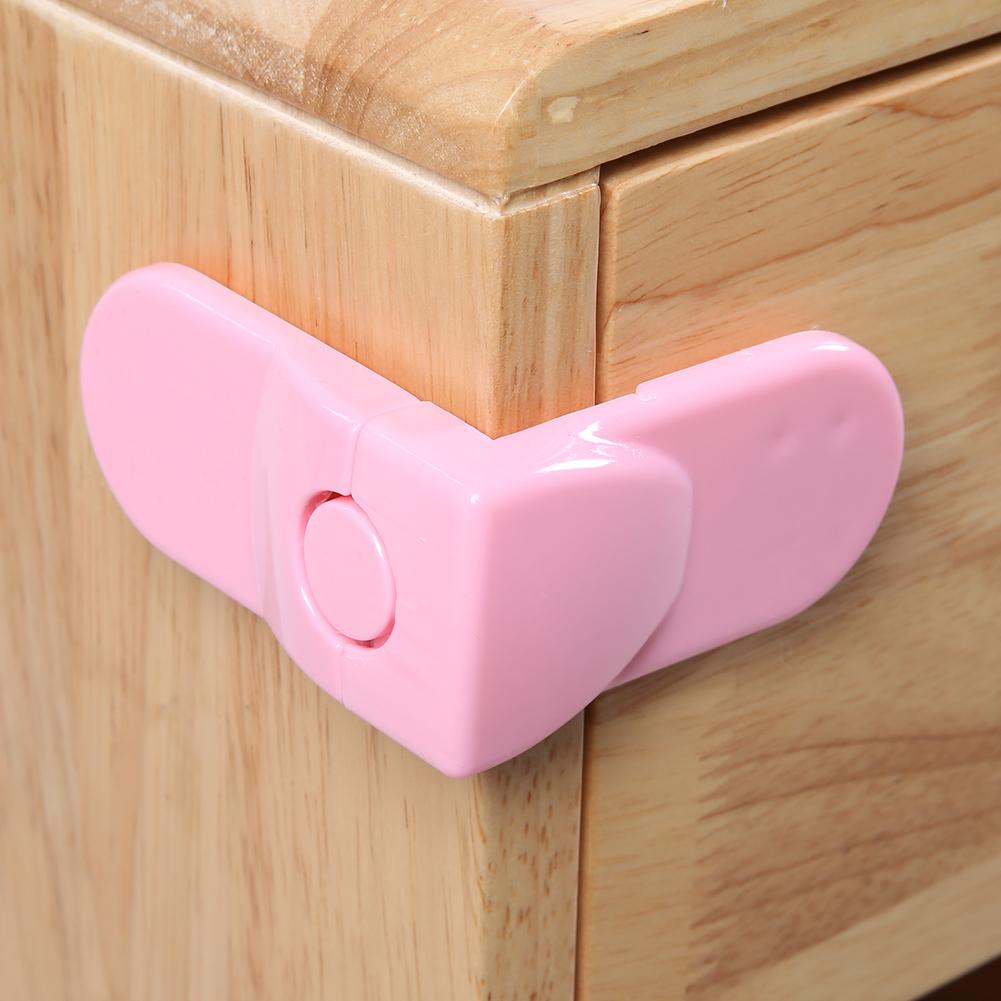 Baby Lock Kids Security Lock for Cabinet Drawer Fridge Washing Machine (Pink)