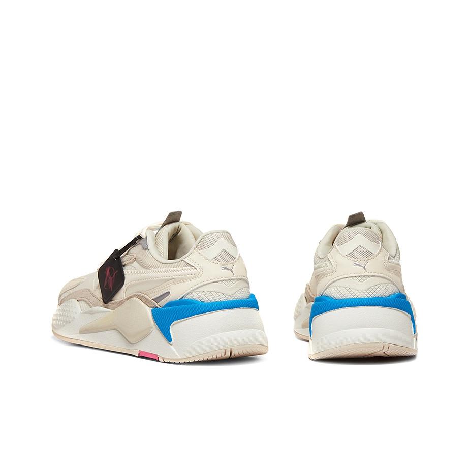 Puma Kang Daniel X RS-X Dėlionės audinio sluoksniuotos odos klasikinio stiliaus sportiniai žemo profilio laisvalaikio batai Unisex sportbačiai Balta Mėlyna 371570-26