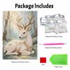 Pearl DIY Art Painting Majestic Deer Handcrafted Picture Indoor Wall Ornament Relaxing Leisure Hobby Exquisite Home Decor Gift