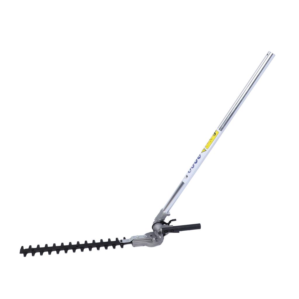 Hedge Trimmer Head High Efficiency Multifunctional   Hedge Trimmer Attachment with Extension Pole for Mowing Grass