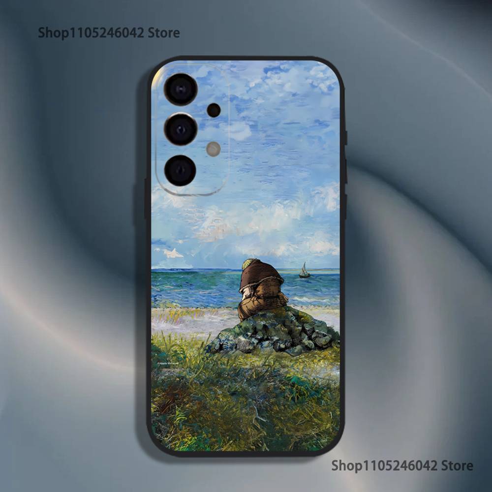 V-Vinland S-Sagas Manga Phone Case For Samsung S25,S24,S21,S22,S23,S30,Ultra,S20,Plus,Fe,Lite,5G Black Cover