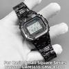 Титановий сплав ремінець Для Casio GMW5610/DW5600 плата титановий сплав аксесуари для модифікації, маленький квадратний ремінець GMW-B5000