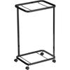 Yamazaki Laundry W40 X D29 X Tower with 3350 Cart, 2-Tier, Black, Approx. H69.5cm, Series, Casters,