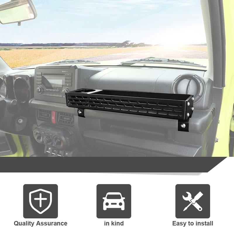 Copilot Armrest Handle Storage Box Organizer Container Aluminum Alloy Accessories Fit for Suzuki Jimny 2019 Up Car Accessories