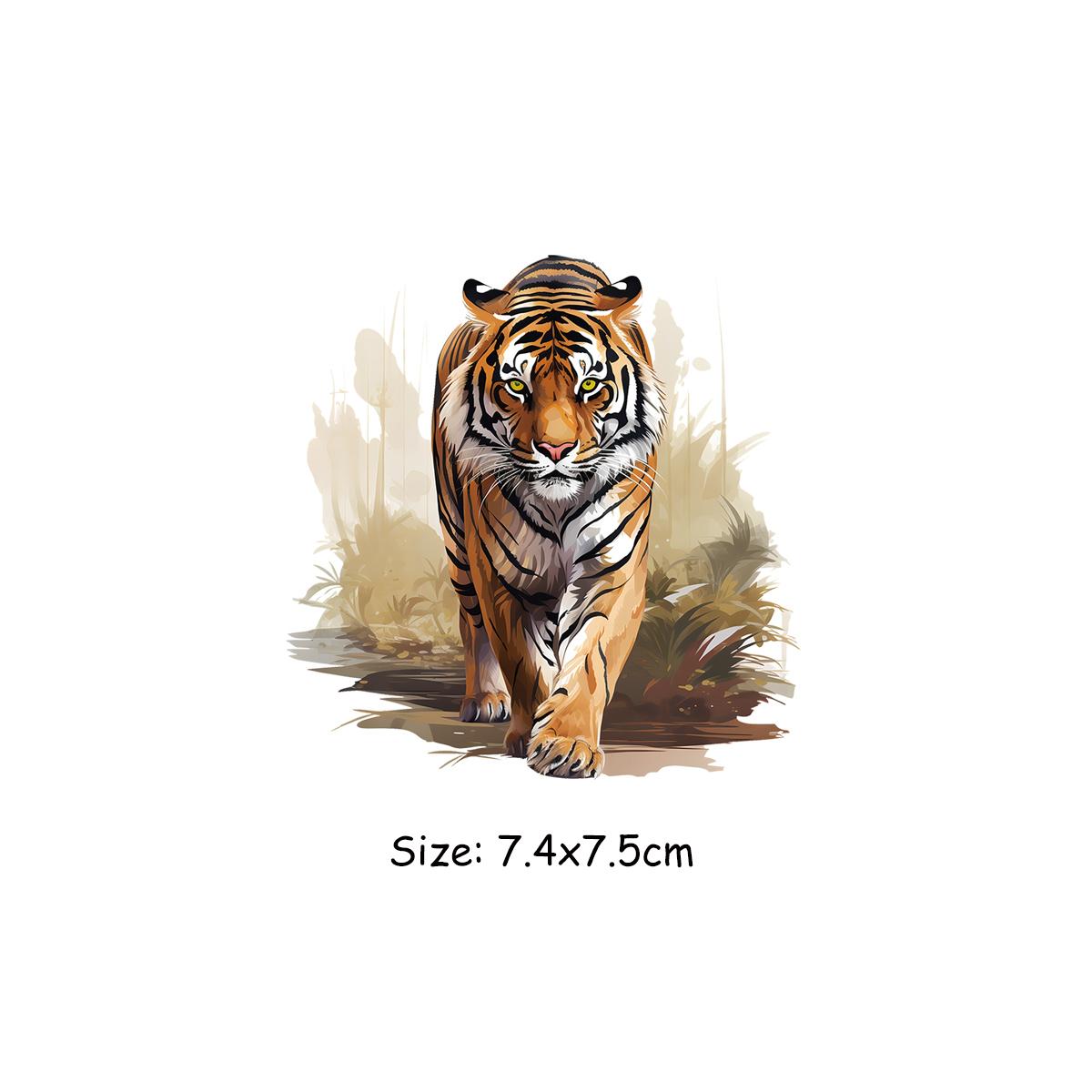 

Утюговые нашивки с лесными животными для одежды, термоклеевые наклейки, новый дизайн, аксессуары «сделай сам», принт на футболке, шляпе, термонакладки