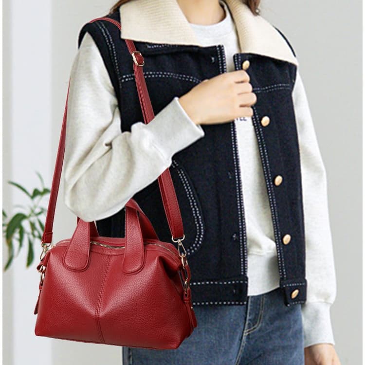 Dámská kabelka Velká taška přes rameno Bostonka