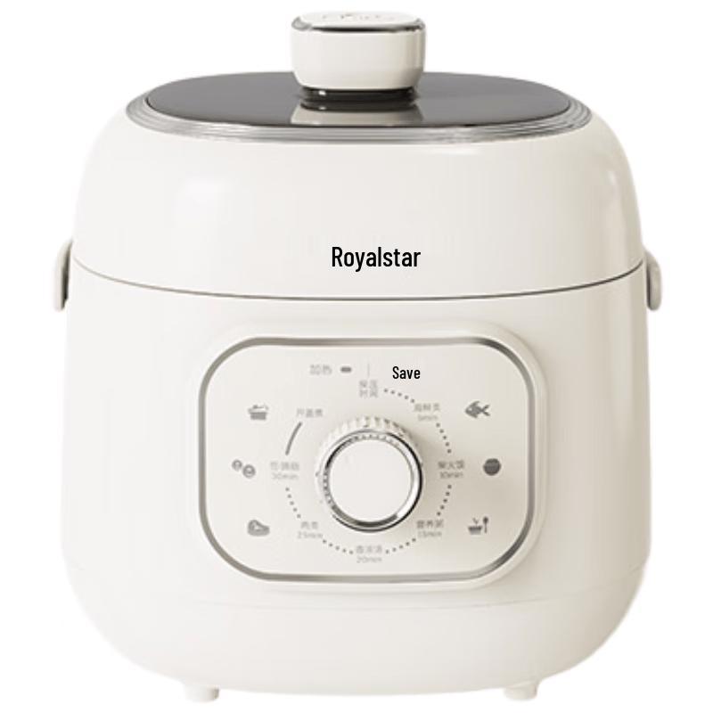 Royalstar 2L Titanium Pot Electric Pressure Cooker CN plug (adapter included)