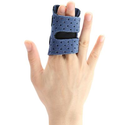 Fingerschiene, atmungsaktive Fingerschiene mit verstellbarem Riemen, universelle Gelenkschmerzlinderung, Fingerorthese zur Immobilisierung der Knöchelarthritis