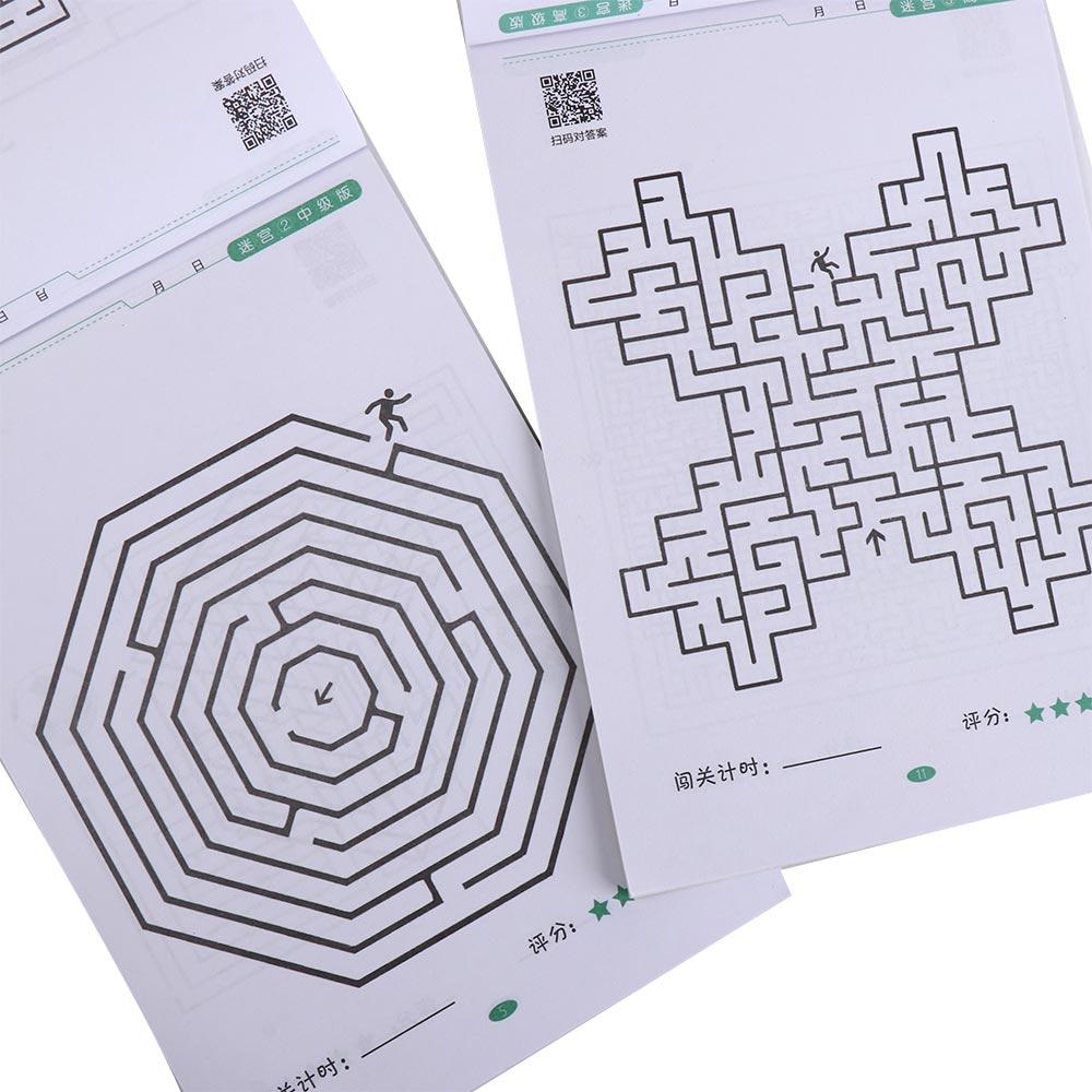Early Education Maze Training Book Maze Book Children's Educational Toy  Children's