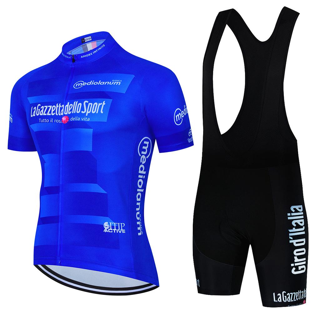 2026 Tour De Giro D'ITALIA Cyklistický dres Set Pánský Krátký rukáv Horská uniforma Ropa Ciclismo Cyklistický dres Cyklistické oblečení Oblek