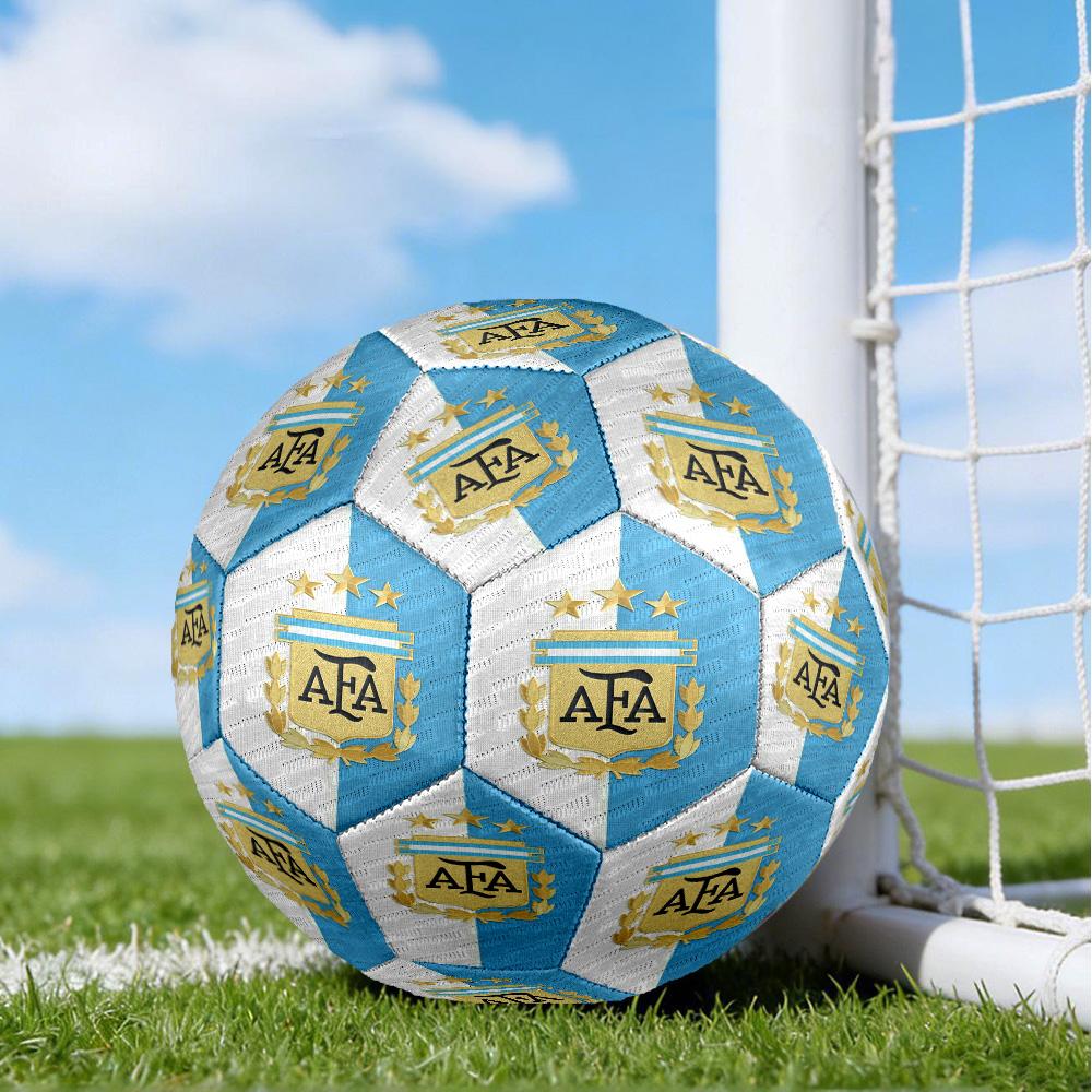 Argentina Football club Printed Size 5 Soccer Balls, High-Quality, Anti-Slip, Protective Football, A Unique Gift , Birthdays, Christmas Gifts