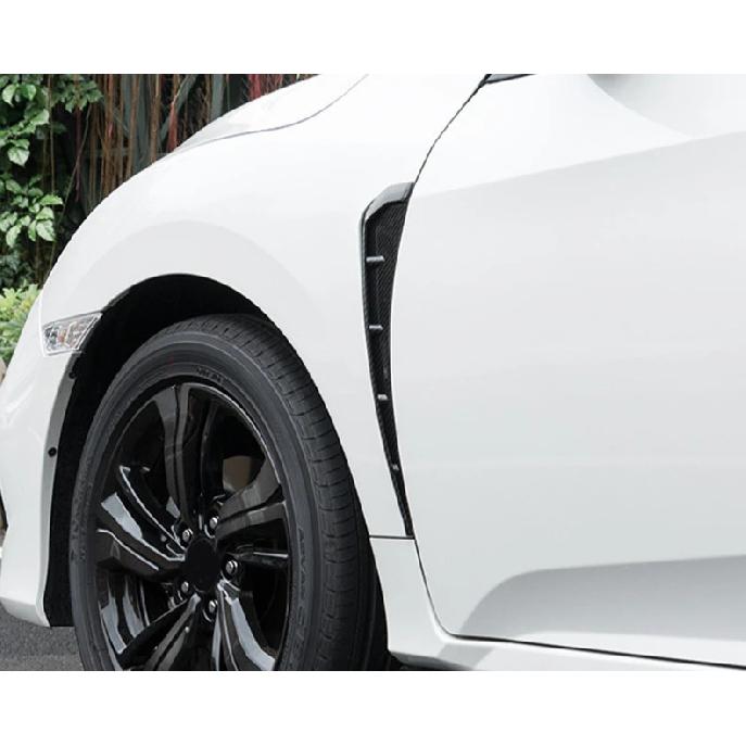 Side Fender Airfoil Accessories For Honda Accord Civic Simulated Shark Gill Side Air Outlet Body Exterior Decorate Kits