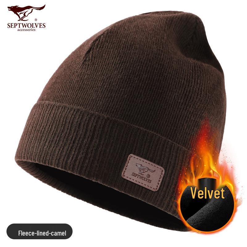 

Мужская зимняя вязаная шапка Qipilong