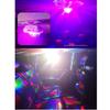 RGB LED USB Wristband Lights Strobe Effect Portable Disco Strobe Lights with Suction Cup Multiple Lighting Modes