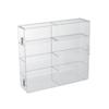 Stackable Diecast Car Display Case: Transparent Acrylic Shelf for Hot Wheels Models