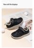 Happy Bear Kids' Breathable Wide-Toe Casual Shoes with Velcro Closure