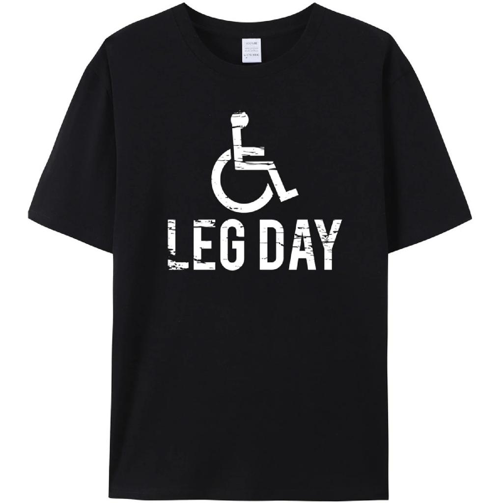 Leg Day Graphic Novelty Sarcastic Funny T Shirts High Quality 180GSM 100% Cotton Cool Top Tees