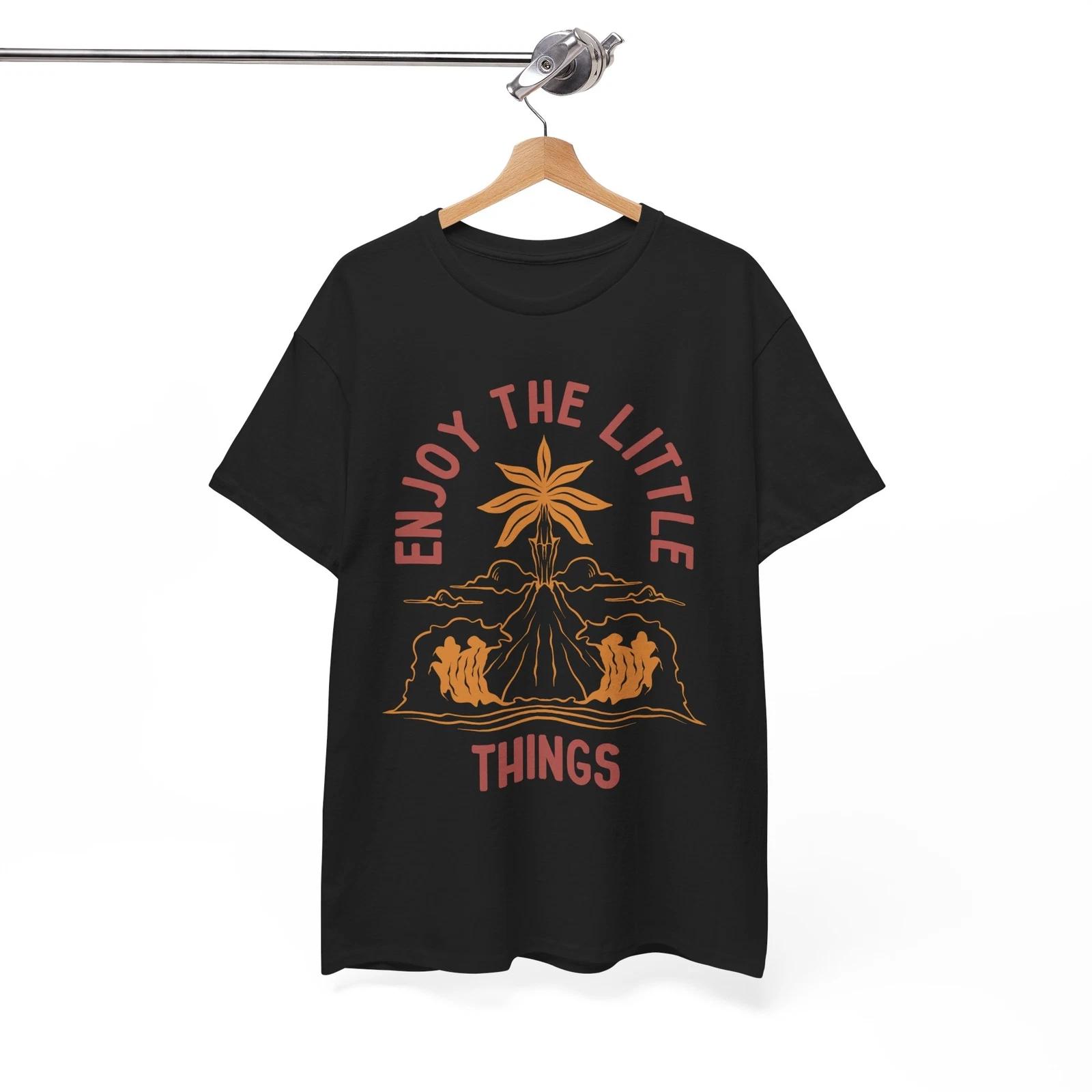 Camping T-Shirt | Mountain Adventure Tee | Enjoy the Little Things Shirt 4XL