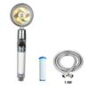 VILOYI Shower Head Water Saving High Pressure Handheld Turbo Propeller Showerhead Adjustable Water Flow Bathroom Filter Nozzle