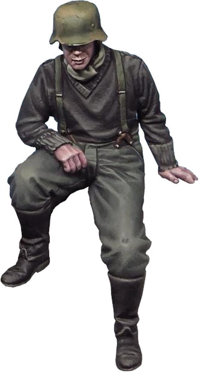 

The Body German Waffen SS Crew Part 1 Resin Kit TBO35218 1/35 Sd.Kfz.251