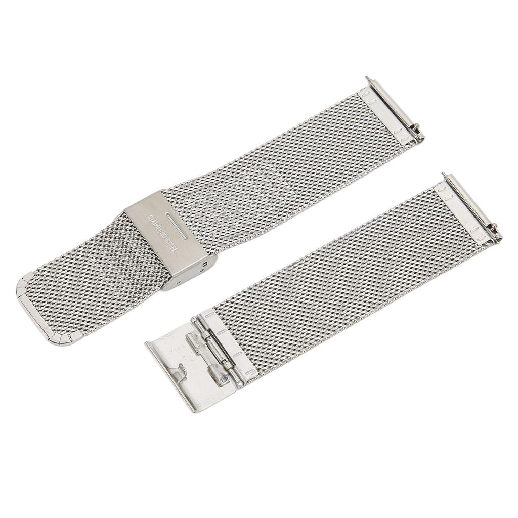 22mm Stainless Steel Watch Bands Mesh Woven Watch Straps Quick Relse Watch Wristband with Buckle for GTR 3