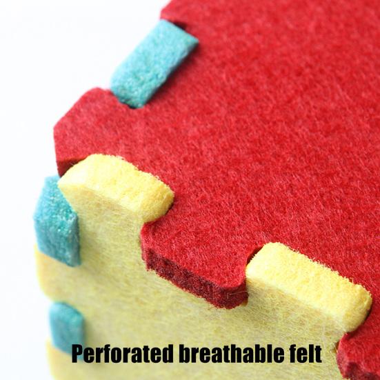 Cat Tunnel Felt Cube Tunnel Toy Kitten Play Tube Cat Hideaway Cave with Interactive Peek Hole for Indoor Cats Assembly Required