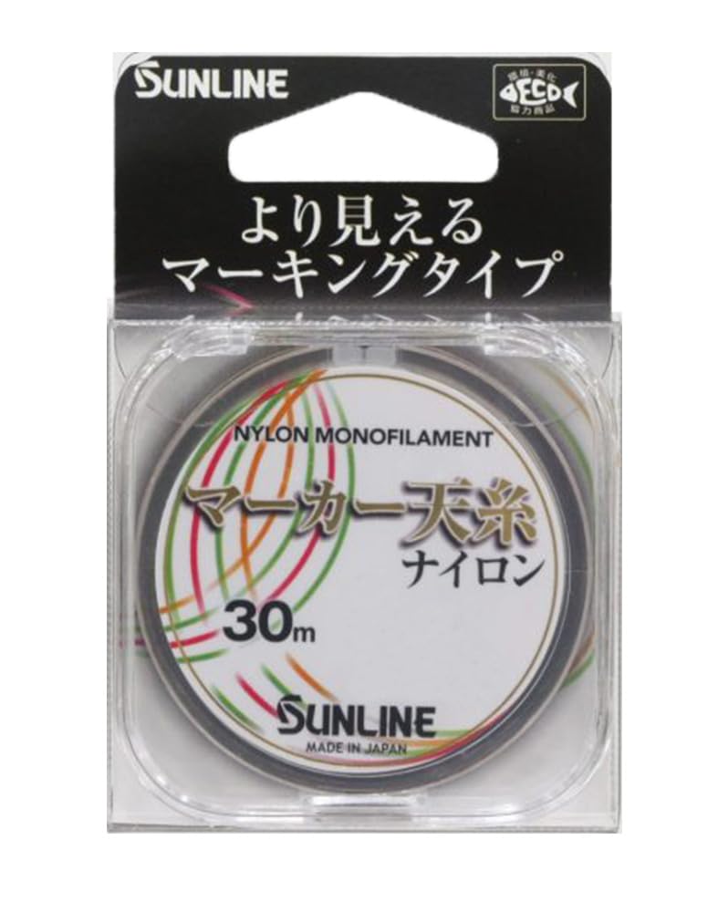 SUNLINE Marker Nylon Size Ten-Yin Thread, 30m, 1.25