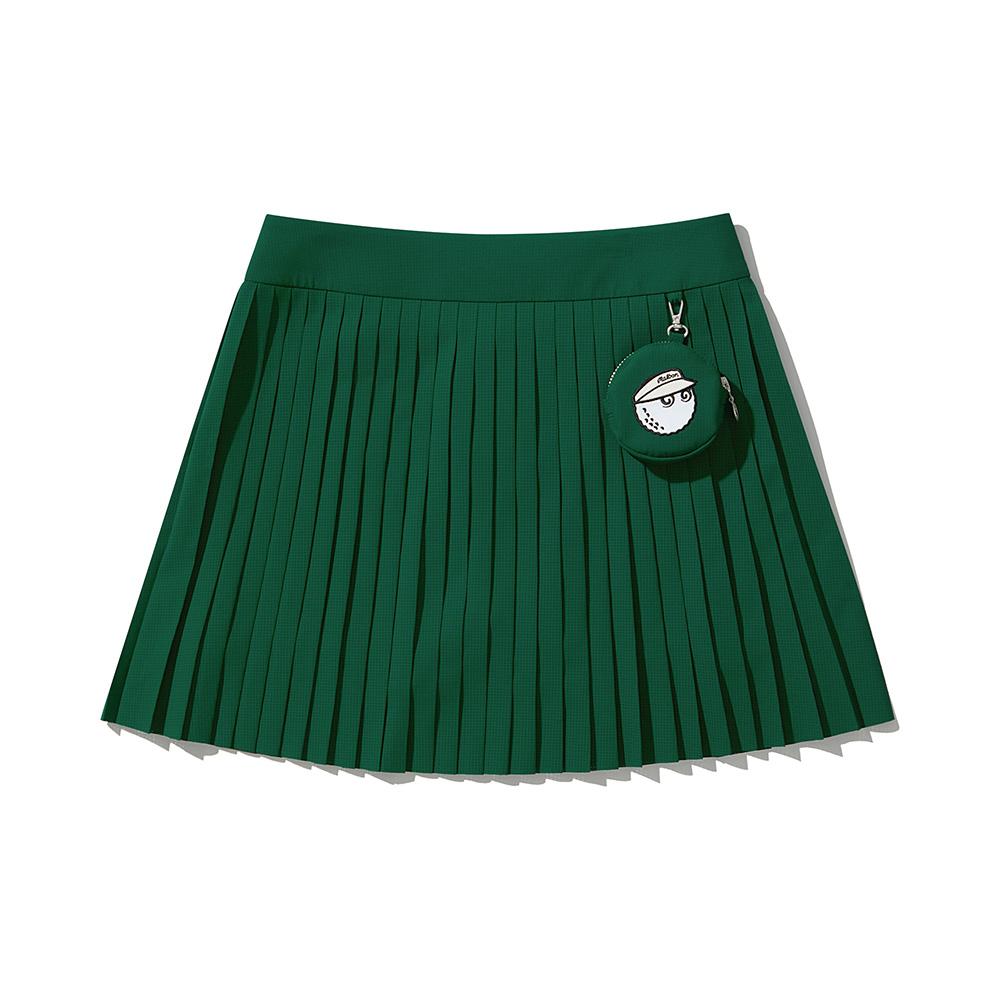 MALBON GOLF Air Dot Pleated Skirt Green (Woman)