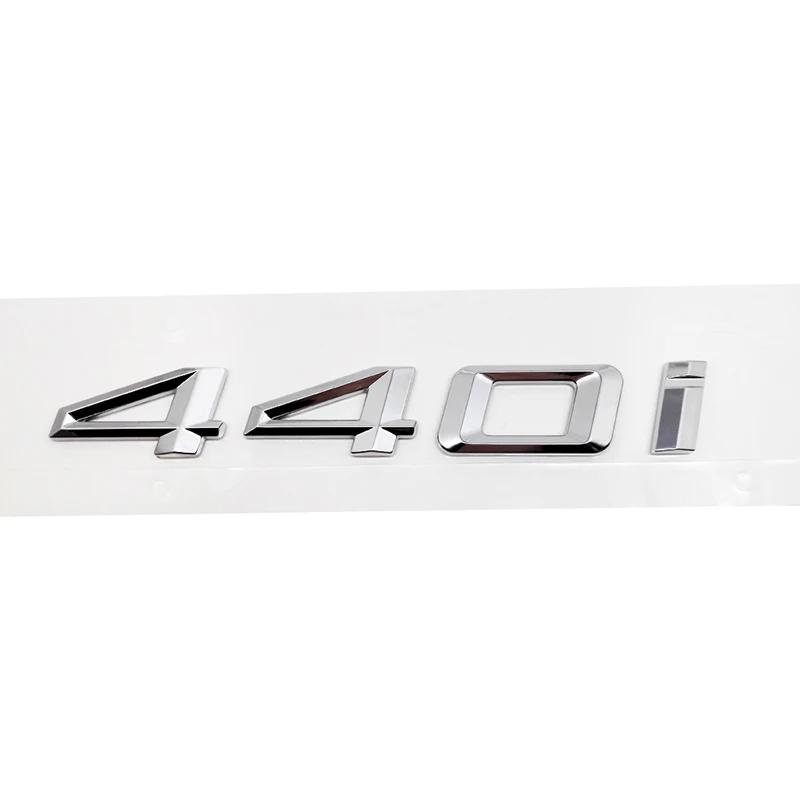 ABS Samochód Tylny Bagażnik Litery Logo Odznaka Emblemat Naklejka Dla BMW Seria 4 420i 425i 428i 430i 435i 440i 450i F30 F32 F33 F36 G26 G22