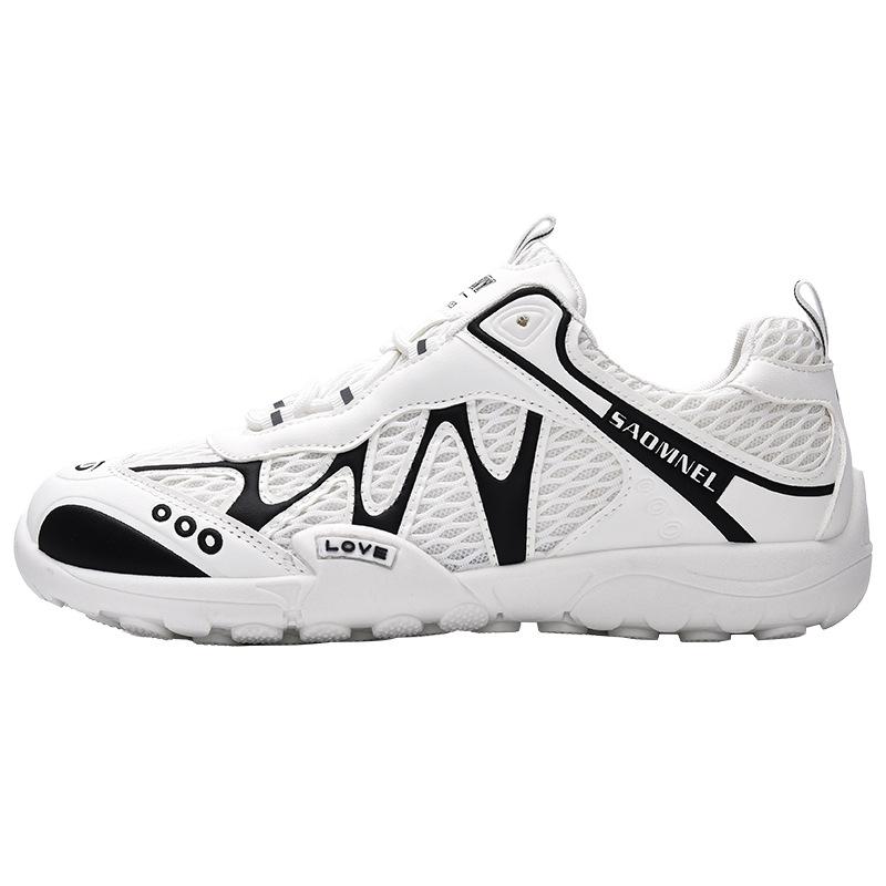 

Новое жаркое лето новая сетка дышащая уличная повседневная универсальная спортивная обувь 5354 40 чёрный