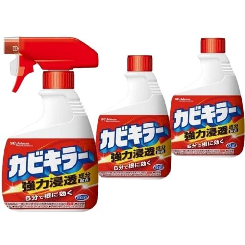 

[Большая вместимость, ограниченный размер] Средство для удаления плесени, 3 штуки (Основной блок + 2 сменных блока)