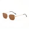 Glasses 9185 Square Polygonal Small Frame Multi-Color Temperament Sunglasses Women, Metal Sunglasses Men