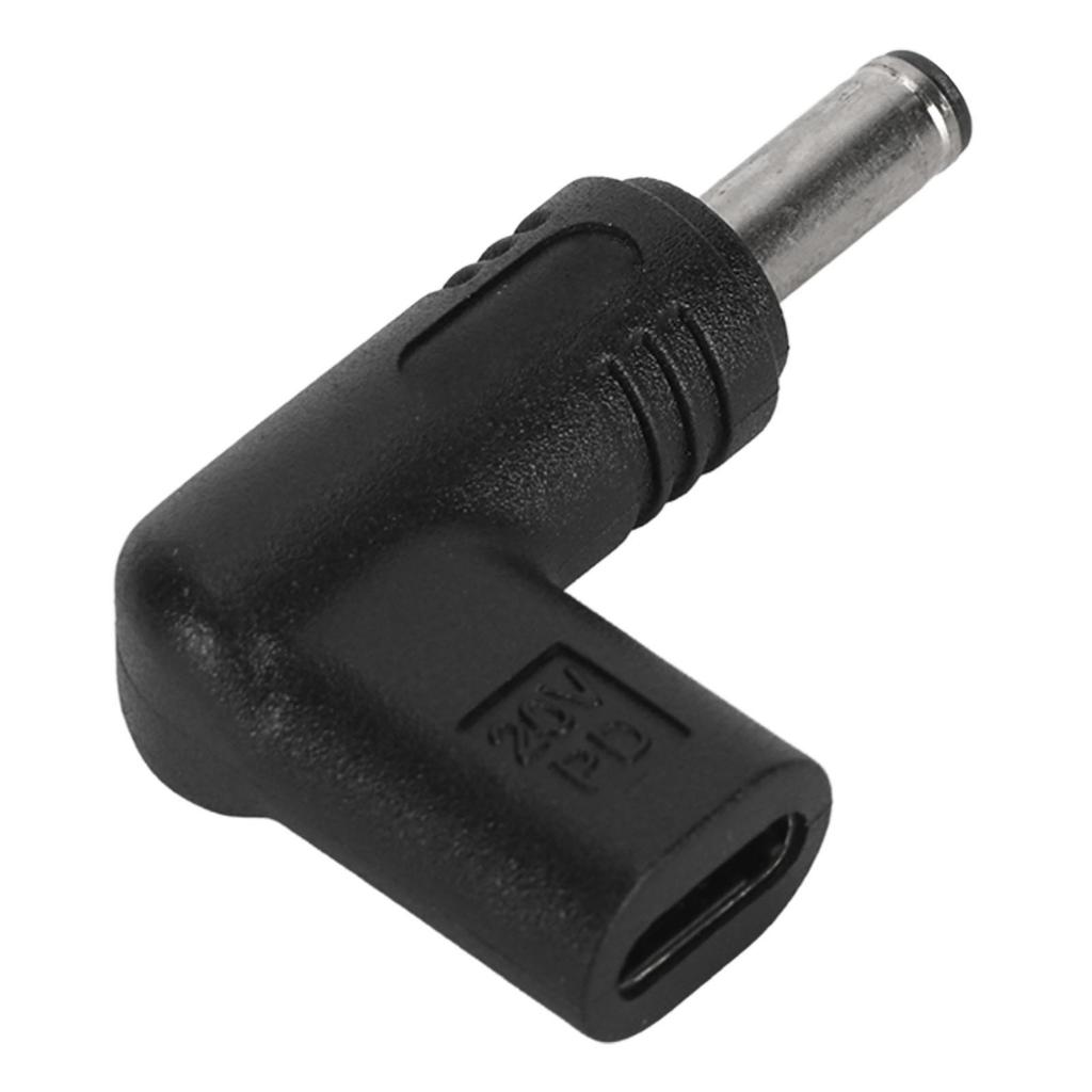 Type C to DC Power Adapter Female to Male 100W PD Fast Charging USB C to DC 4.5x3.0mm Charging Converter for DELL