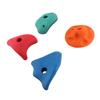 Climbing Holds Multi Color Resin Fiber Different Shape Round Corners Climbing Rock Wall Grips for Outdoor