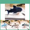Cute Small Shark Plush Toy Mini Whale Stuffed Animal Keychain Soft Pp Cotton