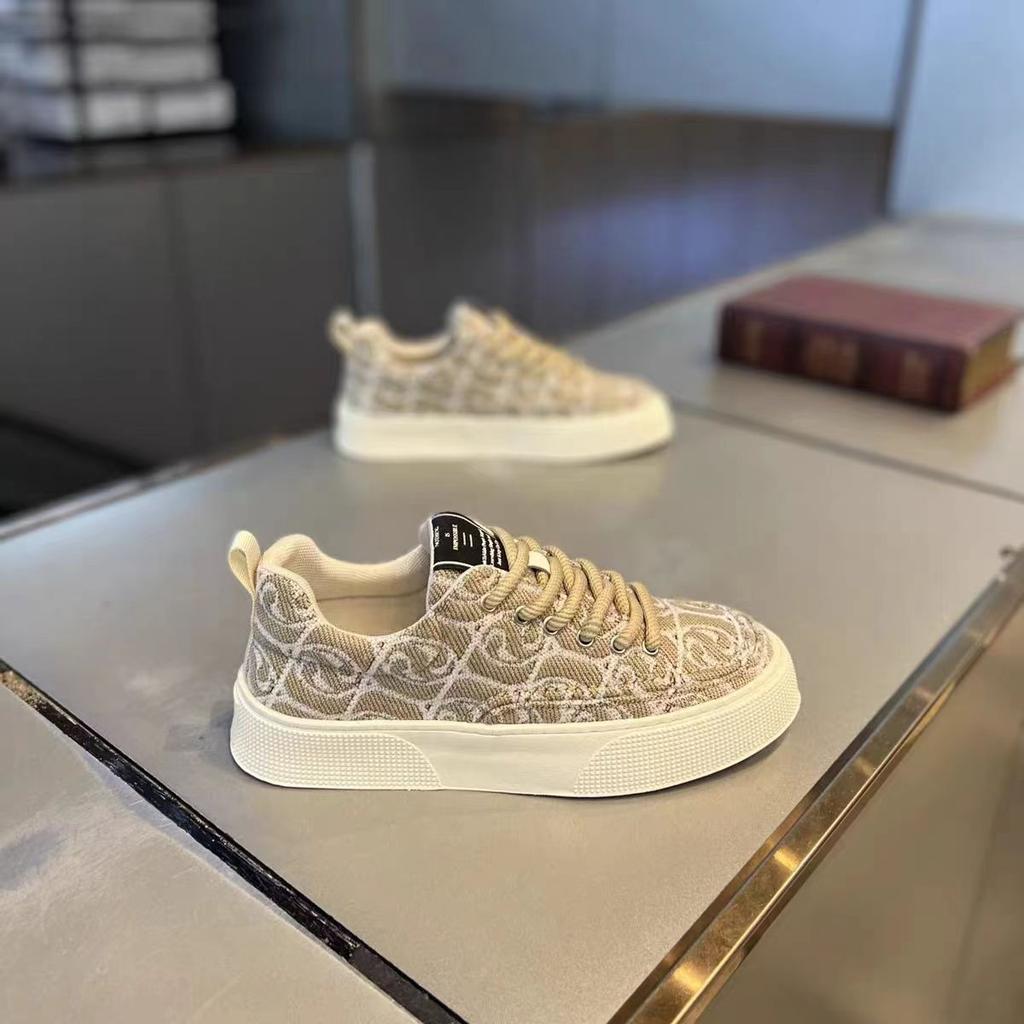 Men's Shoes Spring New Breathable Cloth Surface Casual Internet Celebrity Trend Versatile Men's Board Shoes Woven Canvas Shoes Men