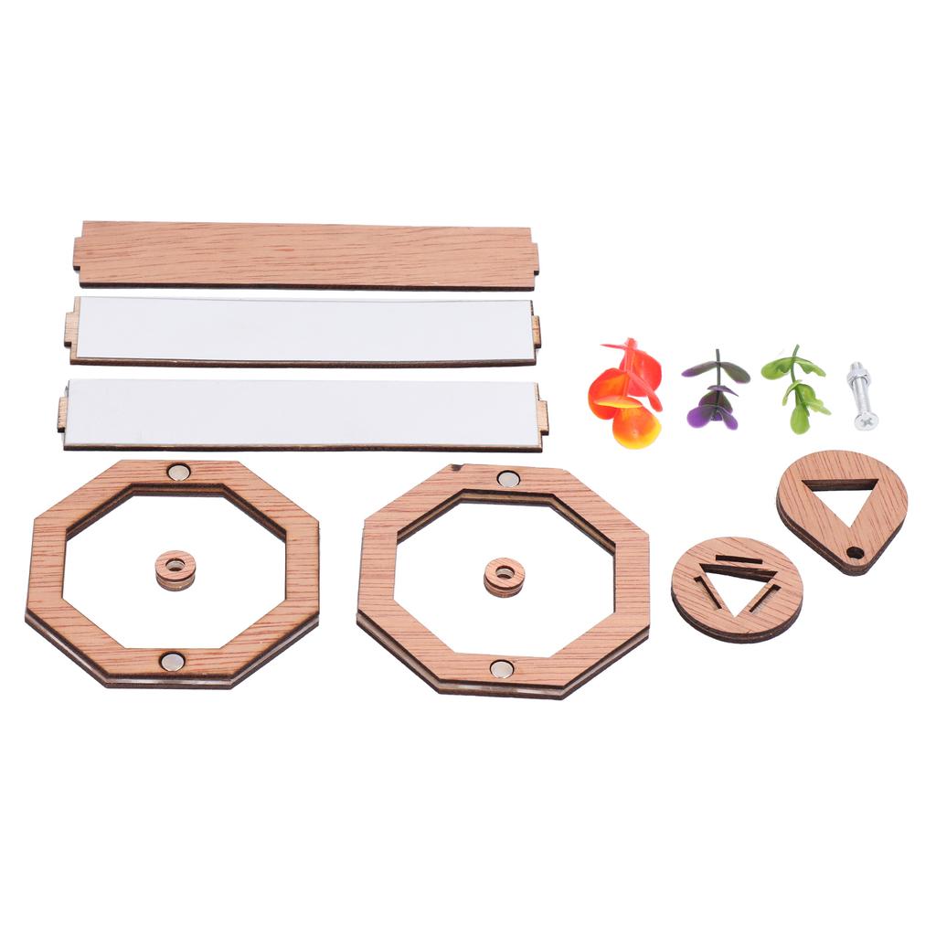 DIY Kaleidoscope Kit Develop Creativity Stimulate Imagination Safe Sturdy Durable Beech Kids