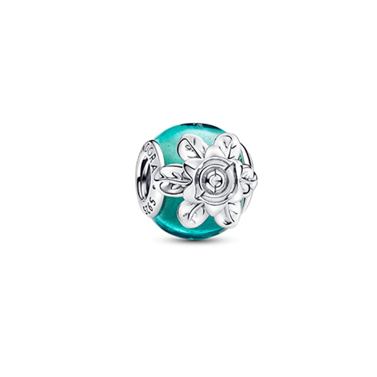 Pandora 925 Sterling Silver Pendants Women's Blue 793191C00