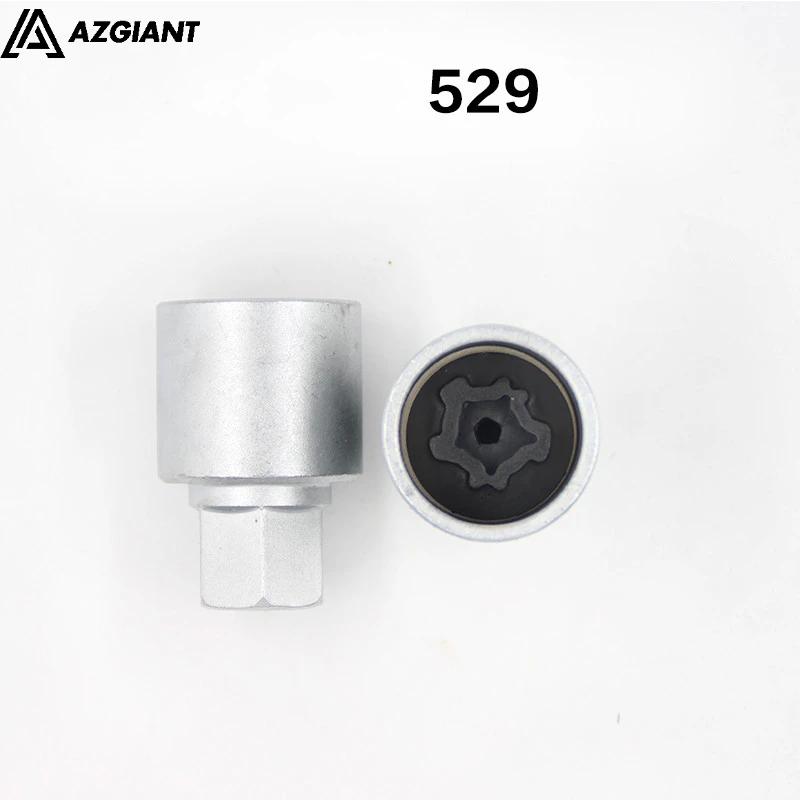 1 Τεμάχιο Εργαλείο Αφαίρεσης Αντικλεπτικής Βίδας Ελαστικού Αυτοκινήτου Μανίκι Κλειδιού Για Volkswagen Beetle Polo Golf Jetta Passat CC Tiguan Εργαλεία Επισκευής