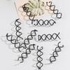 Permanent Metal Twist Hair Screws Set of 10 for Elegant Buns Braids Twist Hairstyles Women Girls Not Slip Hair Clamps