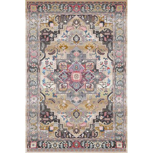 American Retro Living Room Decoration Carpet Minimalist Bedside Rugs for Bedroom Large Area Non-Slip Mat Washable Lounge Rug